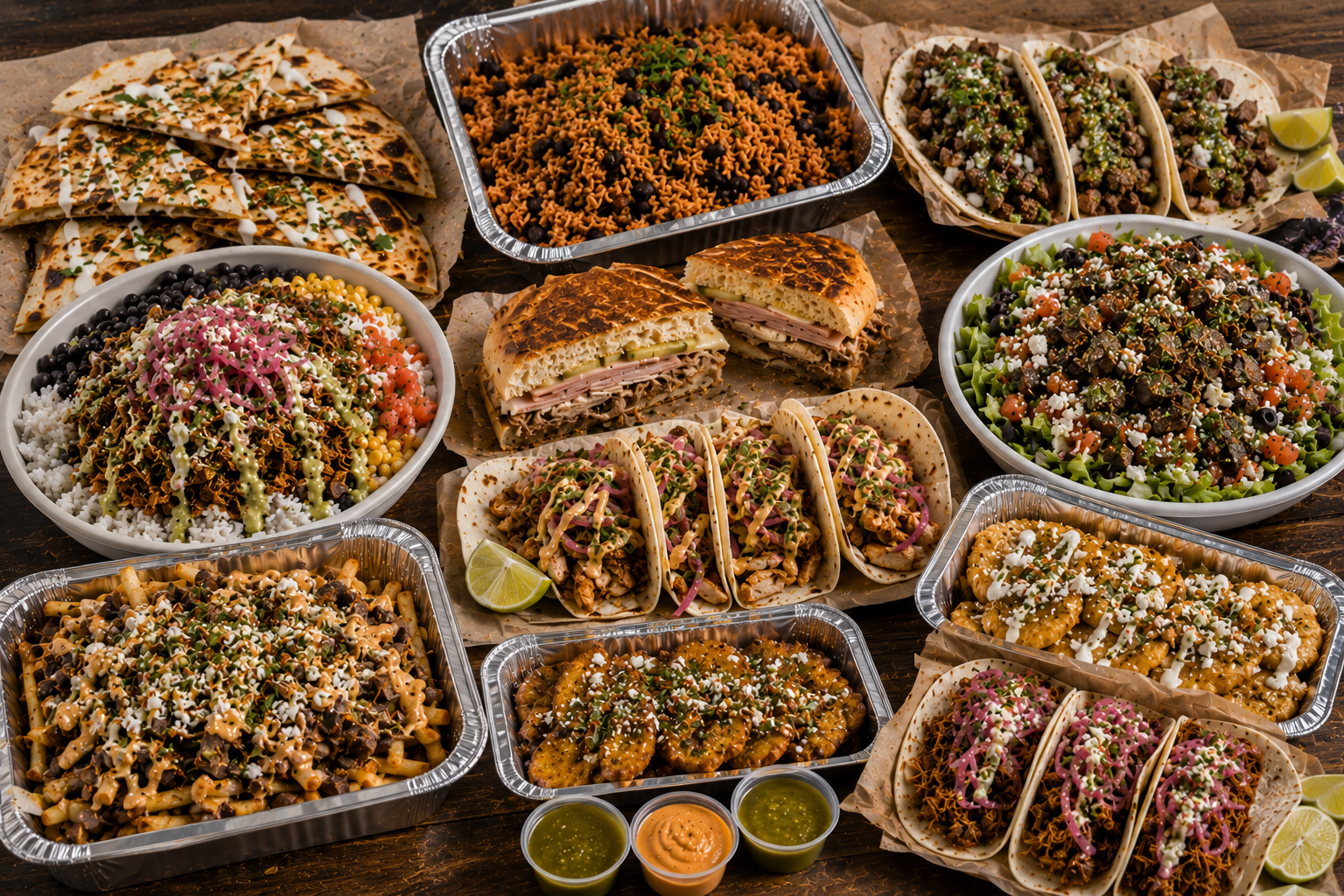 dochos collective catering graphic