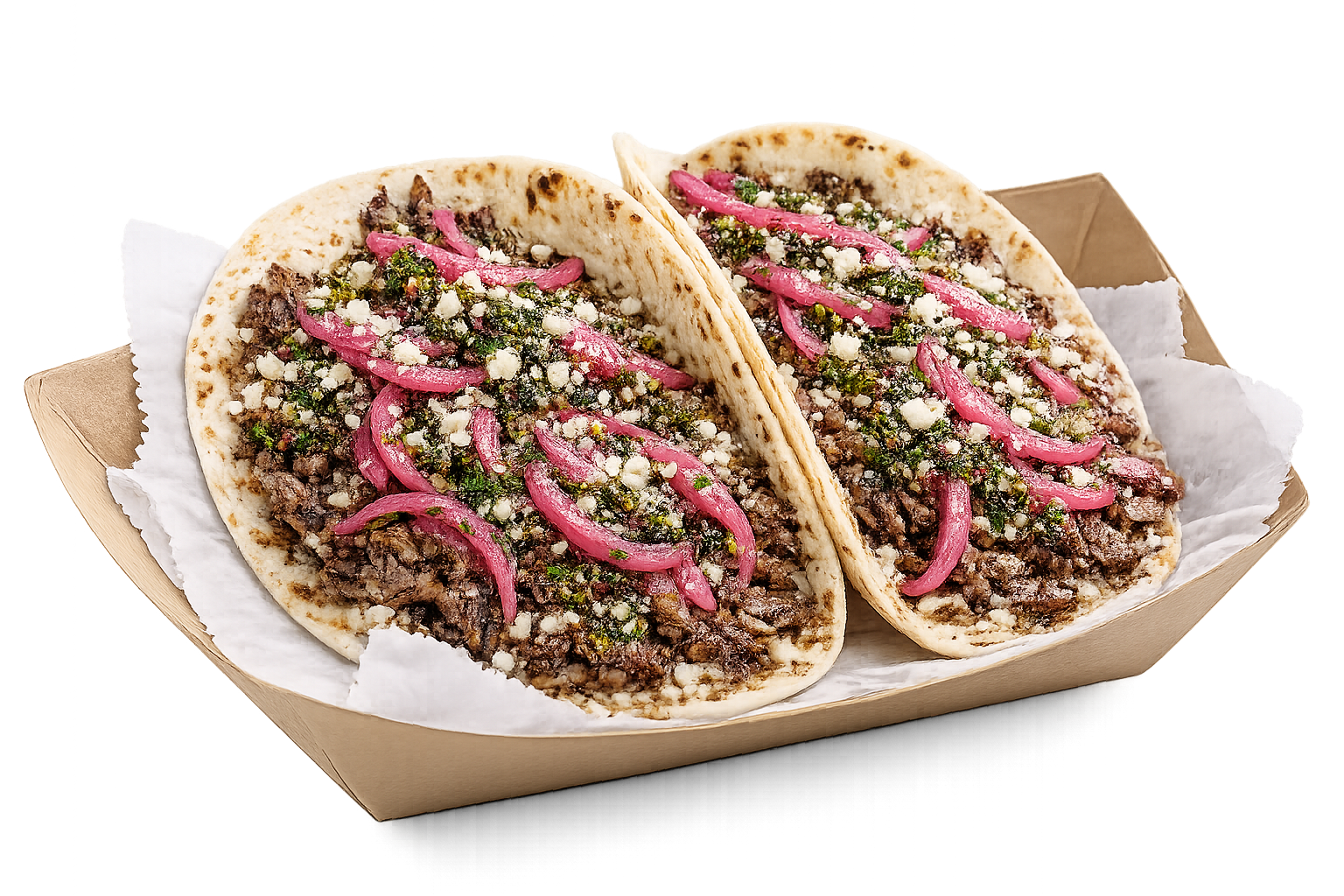 dohos chimmichuri steak tacos